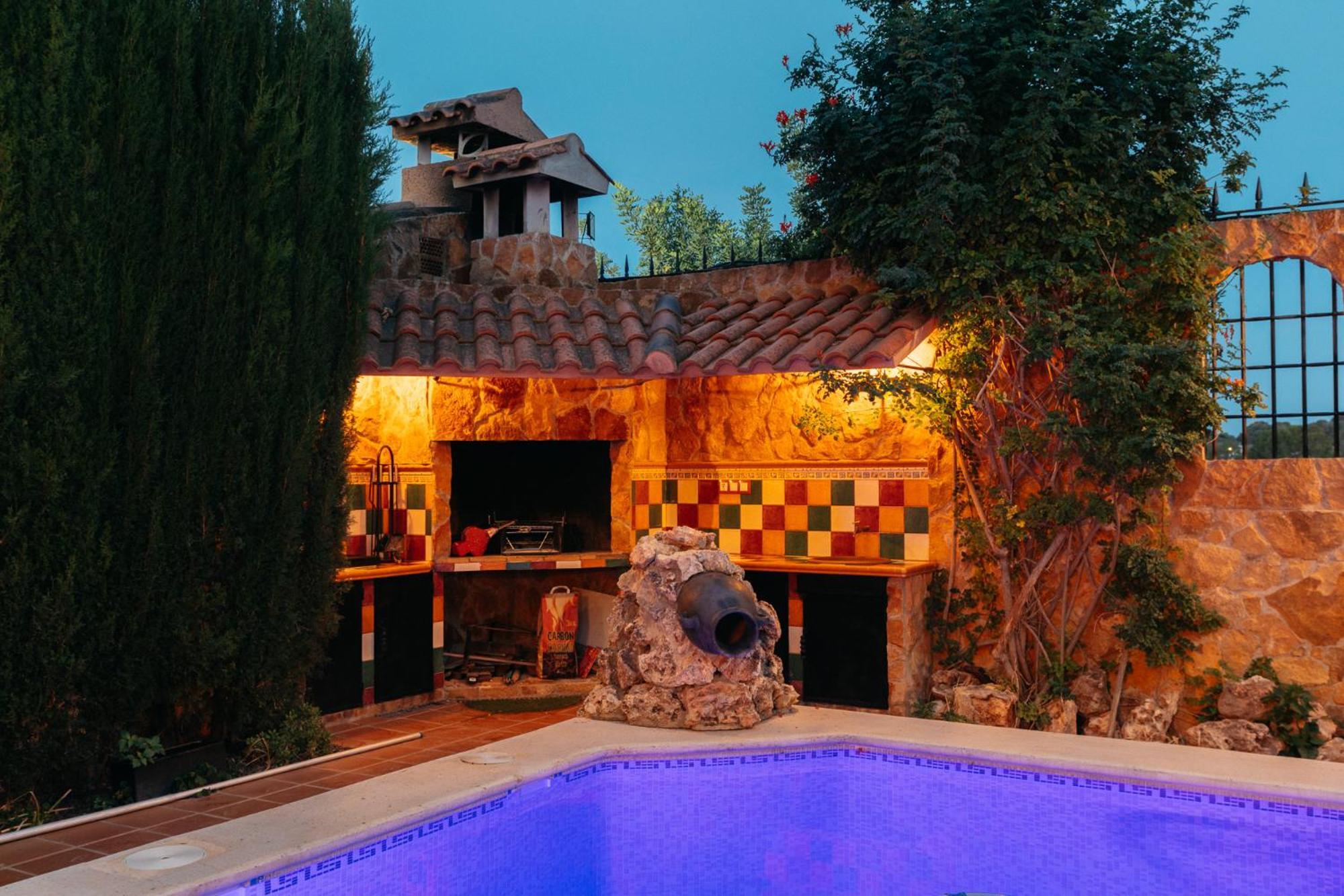 Chalet, Villa Rodeada De Naturaleza Piscina A Doce Klm De Valencia Y 7 Del Aeropuerto 외부 사진