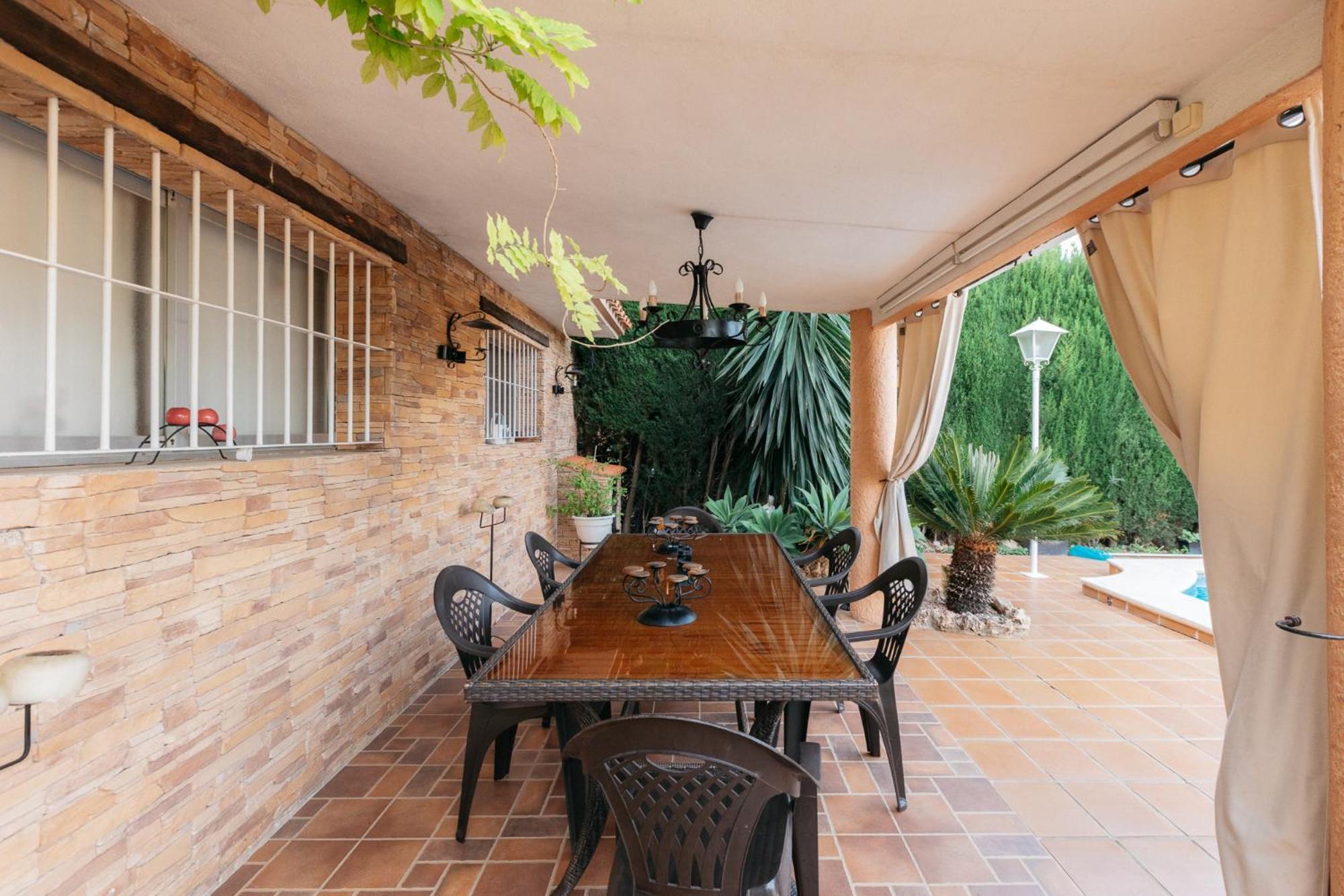 Chalet, Villa Rodeada De Naturaleza Piscina A Doce Klm De Valencia Y 7 Del Aeropuerto 외부 사진