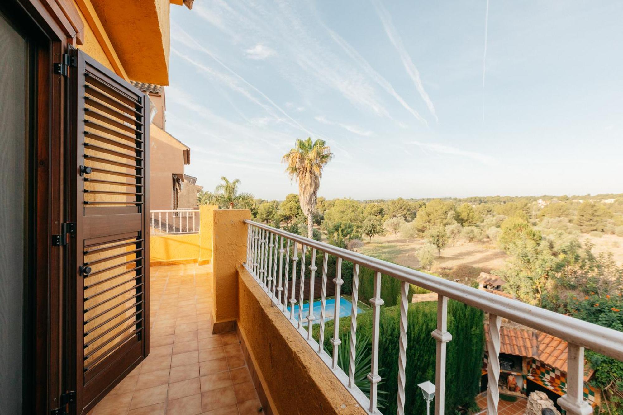 Chalet, Villa Rodeada De Naturaleza Piscina A Doce Klm De Valencia Y 7 Del Aeropuerto 외부 사진